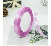 Nastri di raso da 25 iarde/rotolo, 6 mm-50 mm, natalizi fatti a mano, decorazioni per feste di matrimonio, da regalo per compleanni, nastri rosa-viola-50 mm