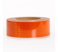 Nastri di sicurezza per transenne, Nastro riflettente 2 pollici x 82 piedi multicolore(Orange)