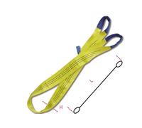 NASTRI DI SOLL.2 STRATI MM.90 MT.4 PORTATA 3 TONN.