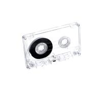 Nastri in plastica per cassette 45min/60min/90 min custodia trasparente struttura in plastica per lezioni registrazione creazione musica riproduzione nastro cassetta