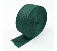 Nastri in polipropilene PP da 5 m, 20-50 mm, spessore 1,1 mm, per zaino, decorazione, pizzo, cucito, sbieco, accessori, verde scuro, 38 mm