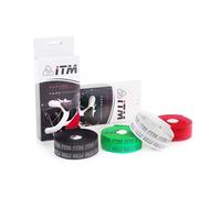 NASTRI MANUBRIO ITM EVA VERDE C/LOGO IN RILIEVO P