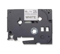 Nastri nero su bianco extra strong compatibile con Brother TZE-S241