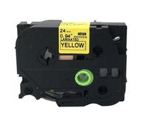 Nastri nero su giallo compatibile con Brother TZE-651