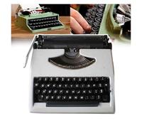 Nastri per macchina da scrivere tradizionale, macchina da scrivere manuale classica, nessun alimentatore richiesto, facile da trasportare, per appunti, lettere, scrittura, scrittori letterari (bianco)