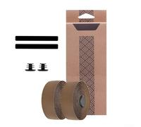 Nastri per manubrio di bici da strada compositi in PU ed EVA che offrono una presa antiscivolo di lunga durata e assorbimento degli urti (marrone)