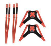 Nastri sollevatori per mobili - 2 pezzi di aiuto ad alta resistenza per spostare materassi | Imbracatura per frigorifero per 2 persone, per divano materasso asciugatrice oggetti