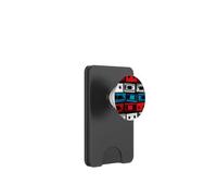 Nastri VHS, film retrò anni '80 e '90, estetica nostalgica PopSockets PopWallet per MagSafe