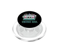Nastro a cassetta floreale vintage soul retrò Mixtape Nostalgia PopSockets PopGrip per MagSafe