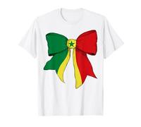 Nastro a Civetta con Bandiera Senegalese del Senegal Pride Maglietta