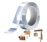 Nastro a doppio lato, nastro a due lati,Strisce per pareti adesive pesanti | Strong Waterproof riutilizzabile trasparente nastro ad altissimo tappeto per il tappeto per il tappeto che protegge il rive