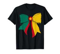 Nastro a forma di civetta con bandiera del Camerun Pride del Camerun Maglietta