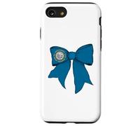Nastro a forma di civetta con bandiera dello stato del South Dakota, per bambina Custodia per iPhone SE (2020) / 7/8