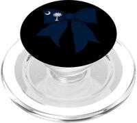 Nastro a forma di civetta con bandiera dello stato della Carolina del Sud PopSockets PopGrip per MagSafe