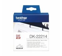 Nastro a lunghezza continua di carta termica Brother DK-22214 12 x 30,48 mm N