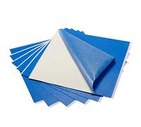 Nastro a piattaforma di stampa da 5 pezzi, 200 mm x 210 mm, nastro riscaldato per stampante 3D, nastro blu ad alta temperatura