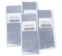 Nastro a Piombo da 4 Pezzi, Strumenti di Legatura Adesiva a Mosca Adesiva di Spessore 0, 15/0, 25 mm, Strumenti di Pesca Taglio antiossidazione da 6x2 Pollici per Lo Stagno, Serbatoio di Pesce, nastr