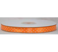 ETM Nastro Doppio Raso Pois 10 Mm 50 Mt Arancione