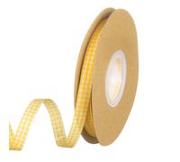Nastro a quadri arancione 2 rotoli, 3/8\" x 50 yard per decorazione