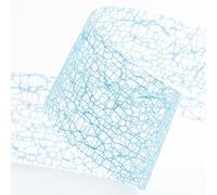 Nastro a rete Deco Web, 38 mm x 20 m, blu pallido