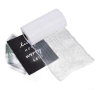 Nastro a rete in polipropilene, rotolo continuo da 9,1 m, altezza 15,2 cm, per decorazioni fai da te, vacanze, costruzione di ghirlande e styling festivo (B)
