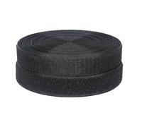 Nastro a strappo adesivo H20 mm nero 3 m gancio + 3 m asola Nero