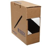 Nastro a Strisce Rigide, 50.80mm x 30.48m, Nero Bianco