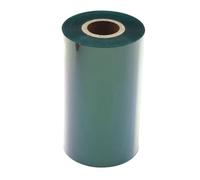 Nastro a trasferimento termico in cera rosso 110 mm x 300 m compatibile con i materiali di consumo della stampante per il codice articolo 110 mm 300 m Rosso Blu Verde Giallo Bianco(Green 110mm 300m)