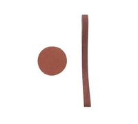 Nastro abrasivo 1x30 pollici e 5 pollici Disco grana 80 for levigatrice 2 pezzi/set