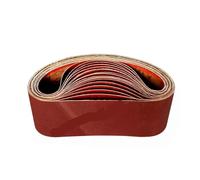 Nastro abrasivo, Sanding Belts 100x610 mm 40-1000 Grits Aluminum Oxide 10 Pcs(60)