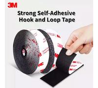 Nastro ad anello con gancio autorizzato 3M autoadesivo resistente per tende/pantine | Nastro di fissaggio biadesivo Super Strong Bond