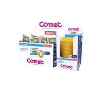 Nastro adesivo - 10 mt x 15 mm - cellophane - trasparente - Comet