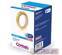 NASTRO ADESIVO 15X66 10 ROTOLI TRASPARENTE COMET CELLOPHANE