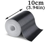 Nastro Adesivo 3D Fibra Carbonio Auto 1-20m Protezione Portiere Specchi
