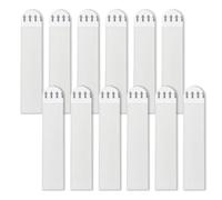 Nastro adesivo autoadesivo, 12 pezzi, resistente per montaggio a parete in camera da letto, soggiorno, dormitorio