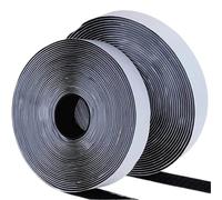 Nastro adesivo biadesivo con chiusura a strappo Extra Magic Tape(10Meter Black,25mm)