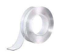 Nastro adesivo biadesivo trasparente, Nastro biadesivo 1M/3M, strisce adesive trasparenti resistenti, multiuso, riutilizzabili, montaggio forte(5m)