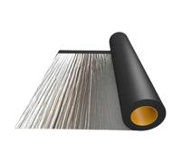 Nastro adesivo bituminoso per asfalto, Nastro di riparazione in bitume alluminio autoadesivo impermeabile argento varie misure(70x1000cm)