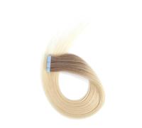 Nastro adesivo completamente lucido da 20 pezzi nelle estensioni dei capelli umani, colla adesiva for trama di pelle senza cuciture, capelli spessi Remy for donne(T19,20 inch)