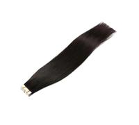 Nastro adesivo completamente lucido nelle estensioni dei capelli umani, capelli lisci invisibili senza soluzione di continuità for le donne, 20 pezzi for aggiungere volume, fronte-retro(16 inch)