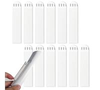 Nastro adesivo con gancio e anello - Strisce adesive con gancio posteriore - Chiusura resistente senza punzonatura, gancio per soggiorno, studio, dormitorio, cucina, garage