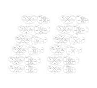 Nastro adesivo da golf, 10 fogli di guide per colpire, ausilio di precisione per l'allenamento del golf, per praticare oscillazioni a distanza, sport al chiuso e all'aperto