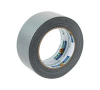 Nastro Adesivo Duck Tape Originale In Tessuto 50Mm X 10M Nero, Argento, Bianco