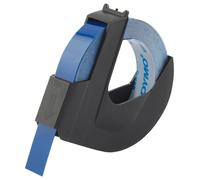 Nastro Adesivo Embossato, Bianco Su Blu, 9Mm X 3M, Confezione Da 10 - 520106