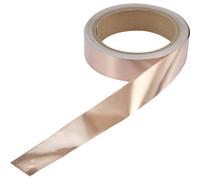 Nastro adesivo esd 1 rotoloi rame l x 10 m 25 mm tru components cu-f2.5r1000