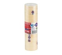 Nastro adesivo Eurocel Euro PP2000 conf. 10 pz - 15 mm x 10 m - 001092147