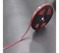 Nastro adesivo for modanature e pareti, stacca attacca, striscia di mastice autoadesiva for a quarto cerchio, 16,4 piedi, 0,31-0,59 pollici, multicolore(Red)