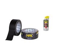 Nastro adesivo hpx tela 6200 nero 48mm x 50m