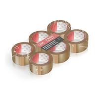 NASTRO ADESIVO IMBALLAGGIO PACCHI 6 ROTOLI RESISTENTE FORTE SCATOLA CARTONE SIGI