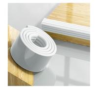 Nastro adesivo in schiuma, Nastro isolante in schiuma autoadesivo, protezione for angoli e bordi for mobili, confezione da 4, multicolore, 2 m, 5 m, 10 m(White B,5m)